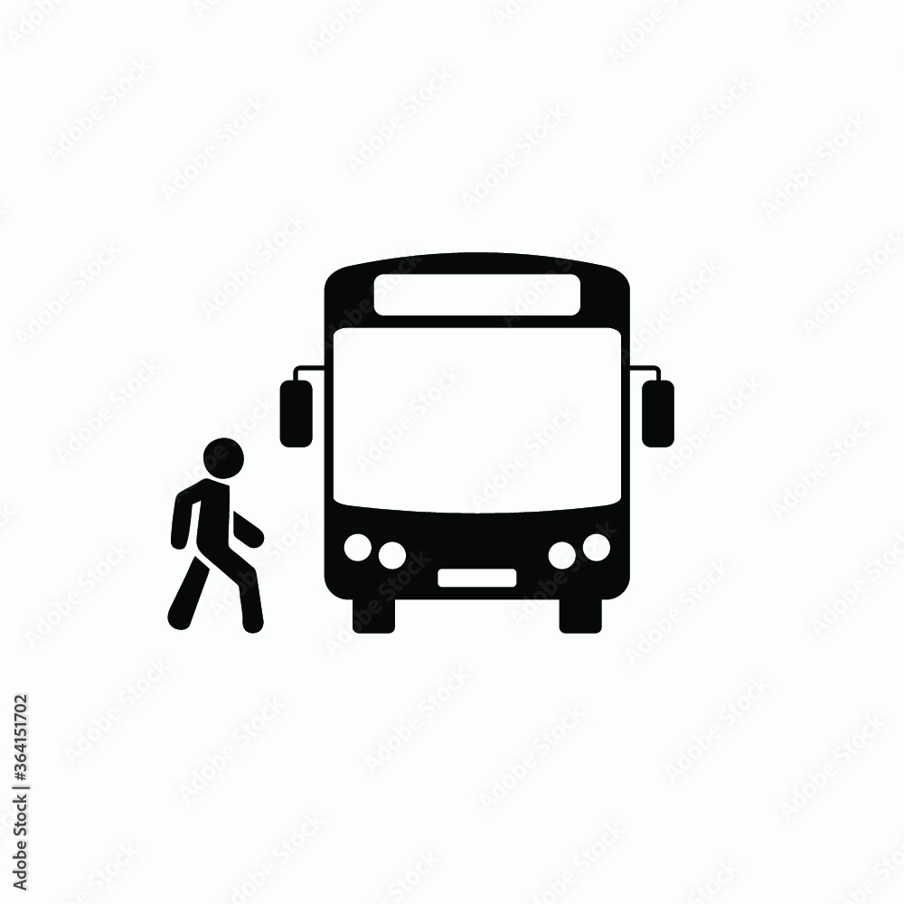 bus icon vector