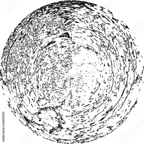 Circle brush stroke texture