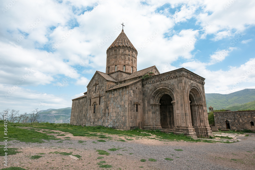 Medieval Tatev monastery in Armenia
