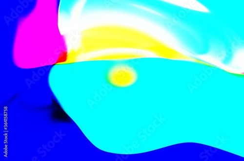 abstract colorful easter eggs on blue background