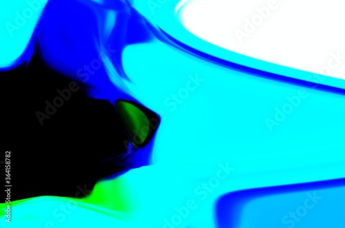 abstract blue background with bubbles
