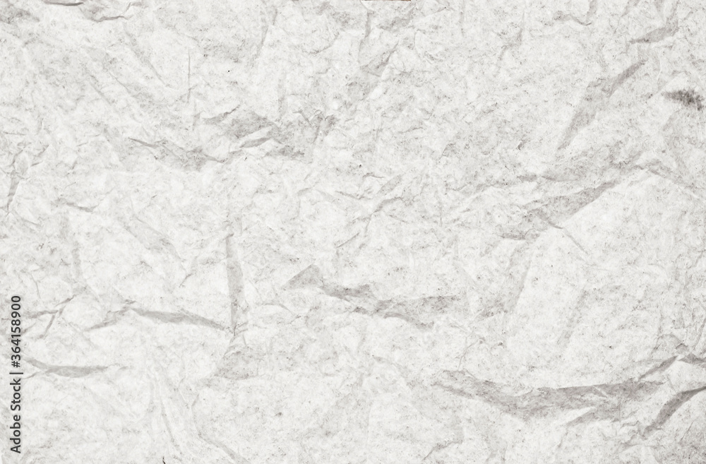Naklejka premium Gray Crumpled Paper Texture background