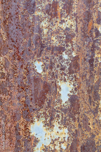 Old Weathered Corrugated Metal Texture