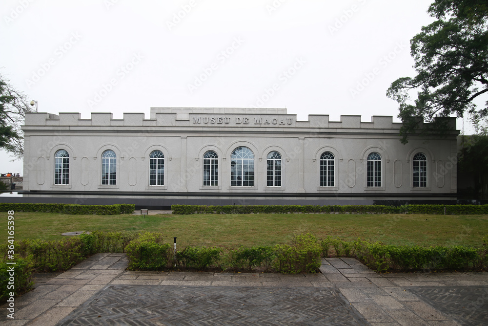Exterior view of the Macao Museum