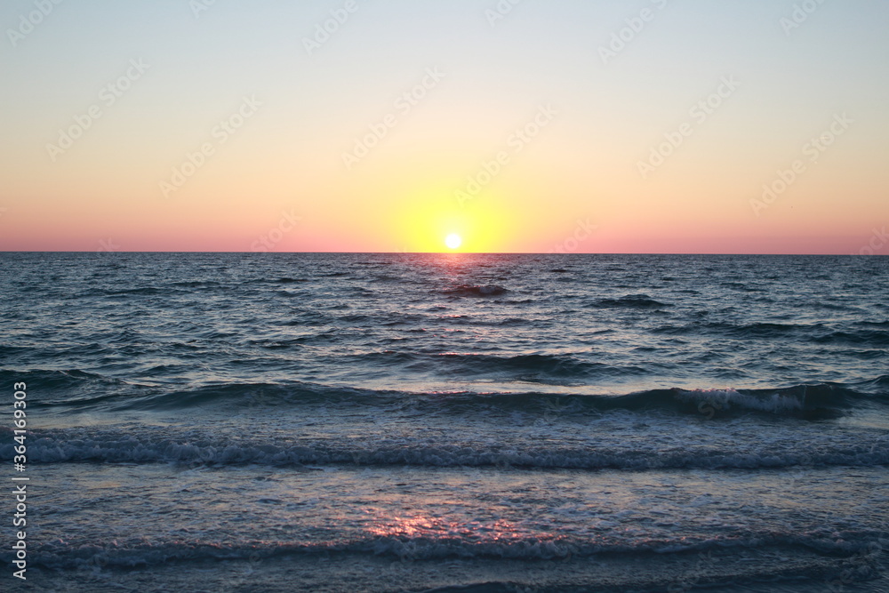 Florida Perfect Beach Sunset Colors