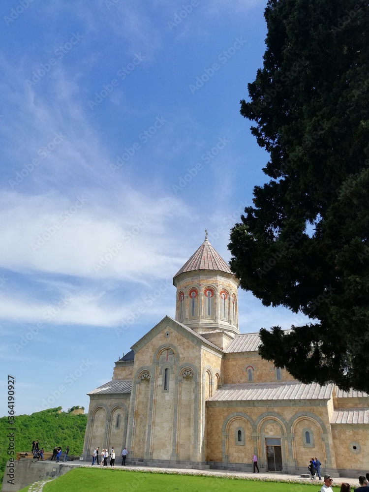 The Monastery of St. Nino at Bodbe, one of the major pilgrimage sites in Georgia.