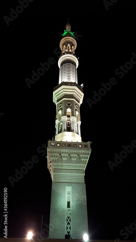 Minaret - nabvi mosque - Madeena