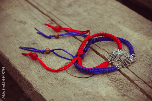 Handmade woven bracelets