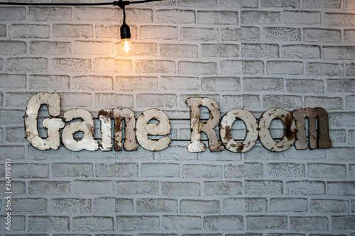 Game Room Wall