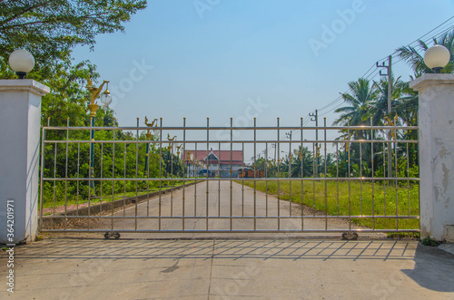 Fence Gate Made of Stainless Steel