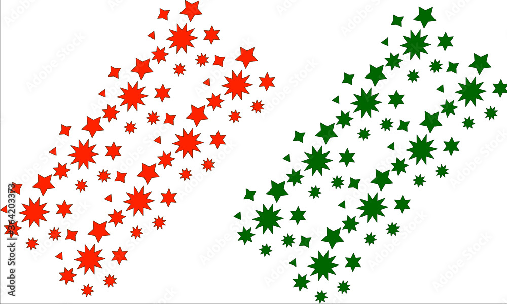 Naklejka premium Graphical design on seamless pattern Indian flag colorful stars.