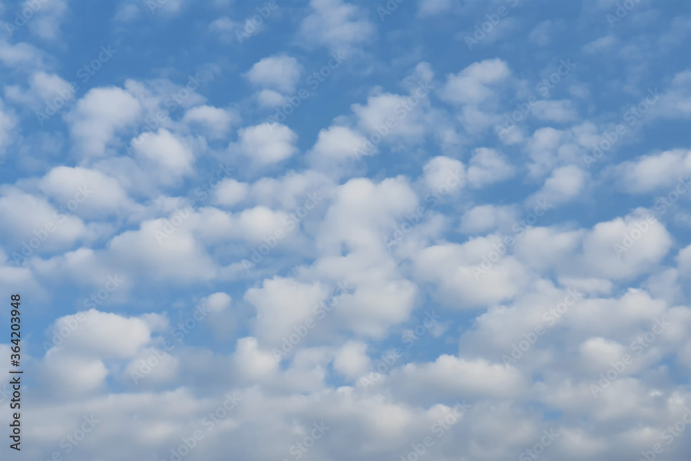 Fototapeta premium clouds, blue sky background design elements. Pantone Classic Blue.