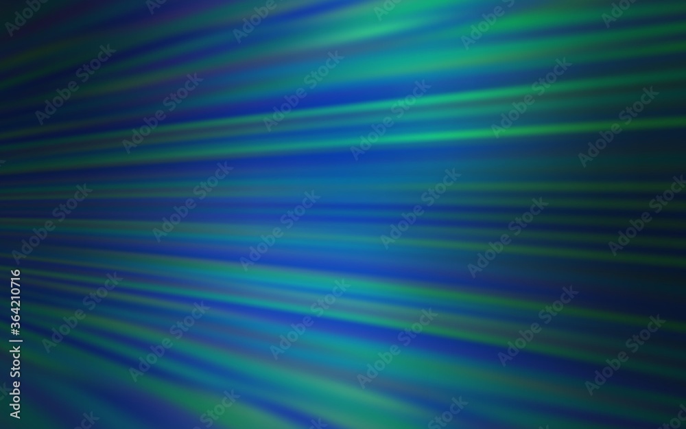 Fototapeta premium Light Blue, Green vector pattern with sharp lines. Colorful shining illustration with lines on abstract template. Pattern for ad, booklets, leaflets.