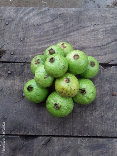 Fresh green guava