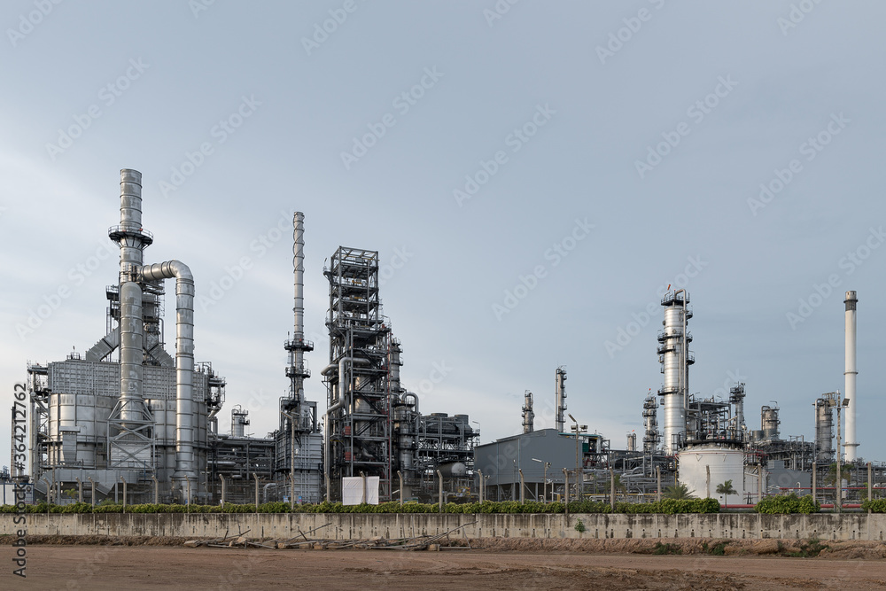 View of Refinery industry zone