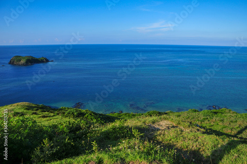 石垣島最北端　A spectacular view at the cape of Okinawa, Japan © Raicho