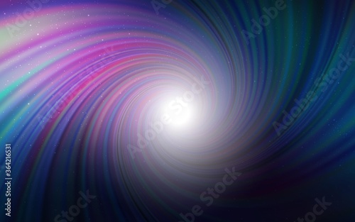 Dark Pink, Blue vector pattern with night sky stars. Shining colored illustration with bright astronomical stars. Pattern for astrology websites.