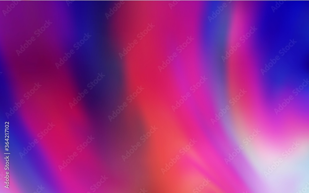 Fototapeta premium Light Pink, Red vector glossy abstract backdrop. Colorful illustration in abstract style with gradient. Elegant background for a brand book.