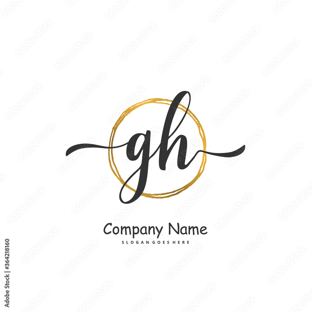 G H GH Initial handwriting and signature logo design with circle. Beautiful design handwritten logo for fashion, team, wedding, luxury logo. G H GH Initial handwriting and signature logo design with circle. Beautiful design handwritten logo for fashion, team, wedding, luxury logo.