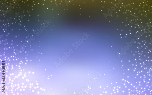 Light Pink, Green vector layout with cosmic stars. Modern abstract illustration with Big Dipper stars. Pattern for astronomy websites.