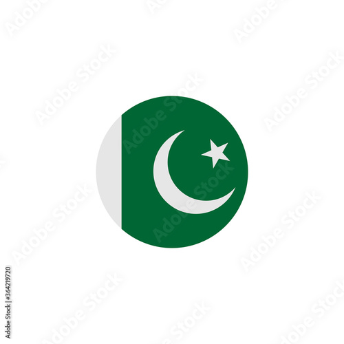 pakistan national flags icon vector symbol of country