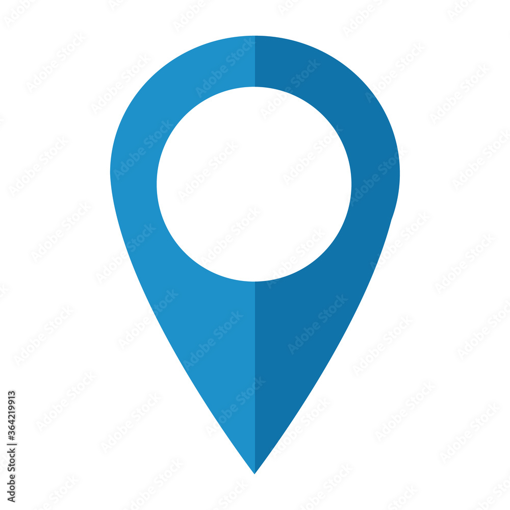 Location icon, map pointer symbol isolated on white background. Vector web button Location icon, map pointer symbol isolated on white background. Vector web button