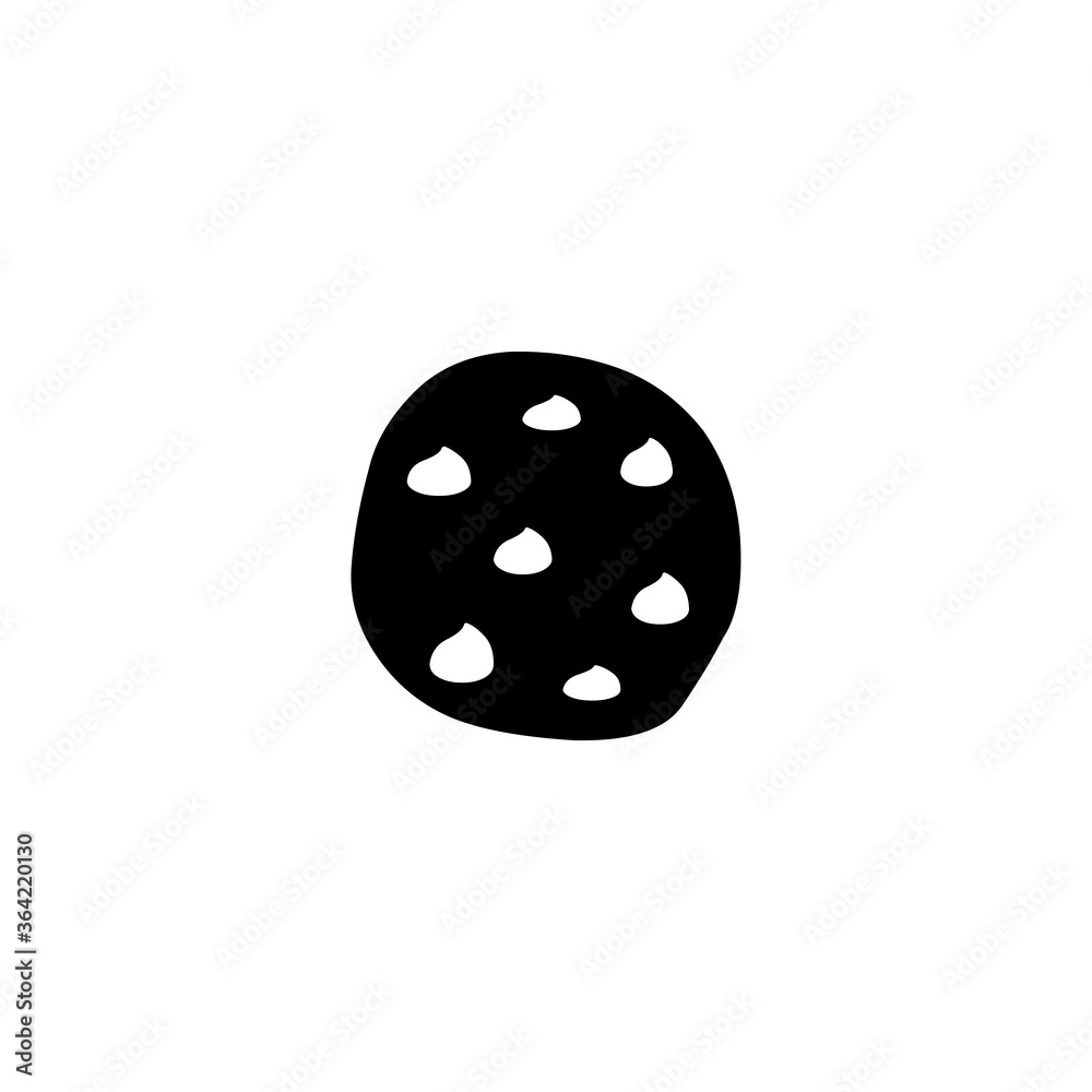 Biscuit Icon. Cookie Flat Vector Icon. Isolated Cookie, Sweet Bakery Item Illustration Symbol - Vector Biscuit Icon. Cookie Flat Vector Icon. Isolated Cookie, Sweet Bakery Item Illustration Symbol - Vector