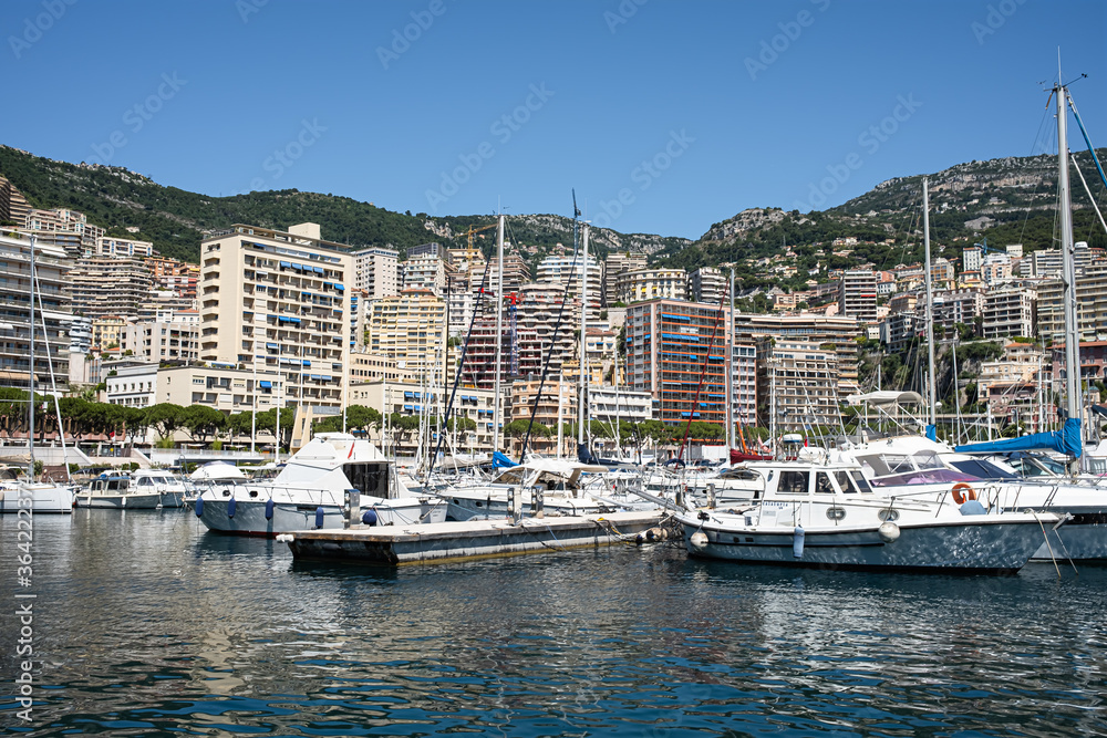 The port of the Principality of Monaco