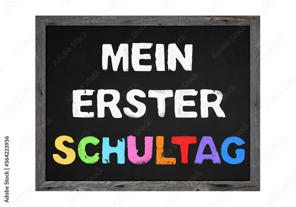 Kueohse Erster Schultag Foto-Tafel - Wiederverwendbare Erinnerungstafel Für Kindergarten & Schule