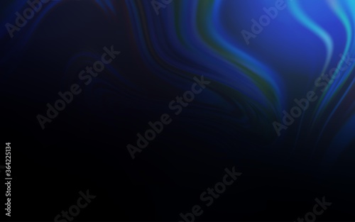 Dark BLUE vector blurred template. Modern abstract illustration with gradient. New style design for your brand book.