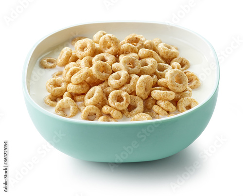 bowl of breakfast rings