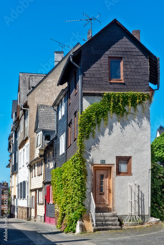 Eine Häuserreihe in der Altstadt von wetzlar