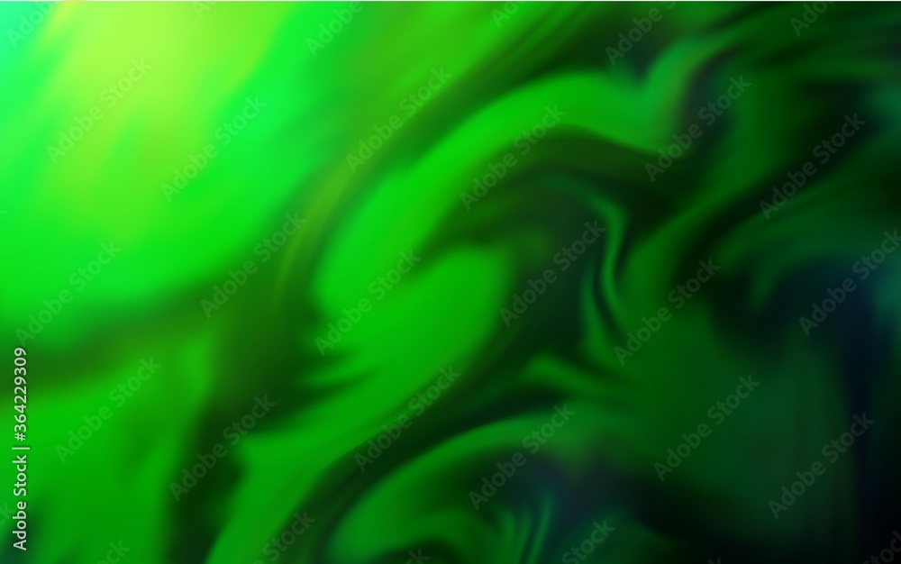 Obraz premium Light Green vector glossy abstract background. Colorful illustration in abstract style with gradient. Completely new design for your business.
