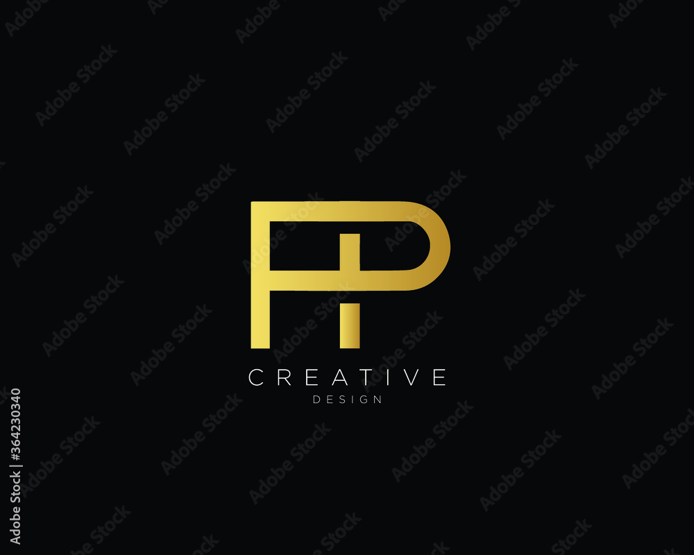Letter FP PP Logo Design , Creative Minimal FP PP Monogram Letter FP PP Logo Design , Creative Minimal FP PP Monogram