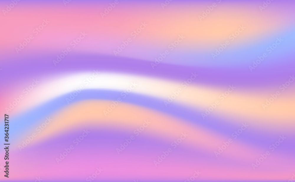 Obraz premium Abstract holographic foil background. Soft pastel colors gradient Mesh backdrop. Vector illustration eps10 