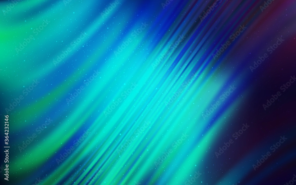 Light Blue, Green vector background with astronomical stars. Modern abstract illustration with Big Dipper stars. Pattern for astrology websites. Light Blue, Green vector background with astronomical stars. Modern abstract illustration with Big Dipper stars. Pattern for astrology websites.
