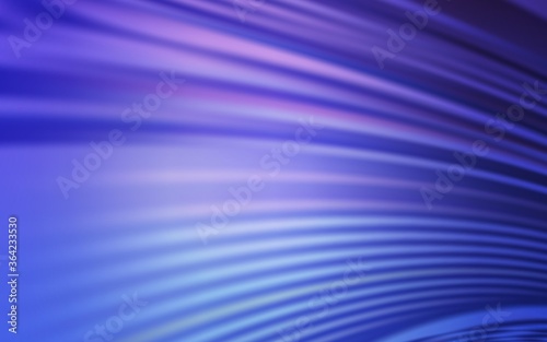 Light Pink, Blue vector background with wry lines. A circumflex abstract illustration with gradient. Pattern for your business design.