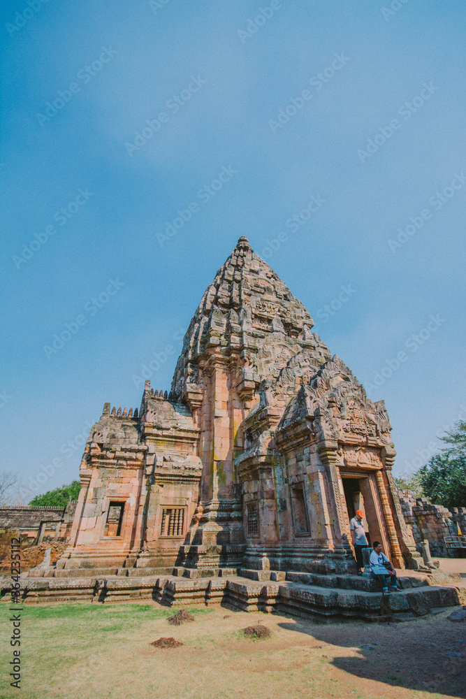 Beautiful ancient thai temple