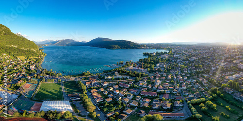 Foto Le Lac d'Annecy depuis Annecy-le-Vieux