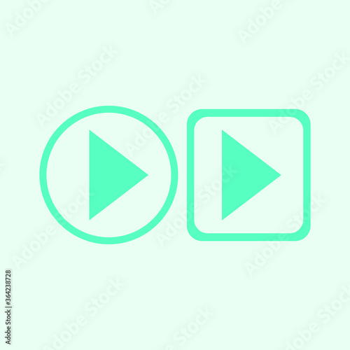 Play button icon in trendy flat style isolated on grey background. Play symbol for your web site design, logo, app, UI. Vector illustration Free Download Play button icon in trendy flat style isolated on grey background. Play symbol for your web site design, logo, app, UI. Vector illustration - GFXLoad