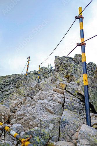 Last Section of the Way to the Top of the Mountain