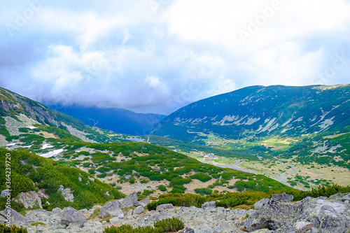 Foggy Weather in Mountains in Bulgaria 1