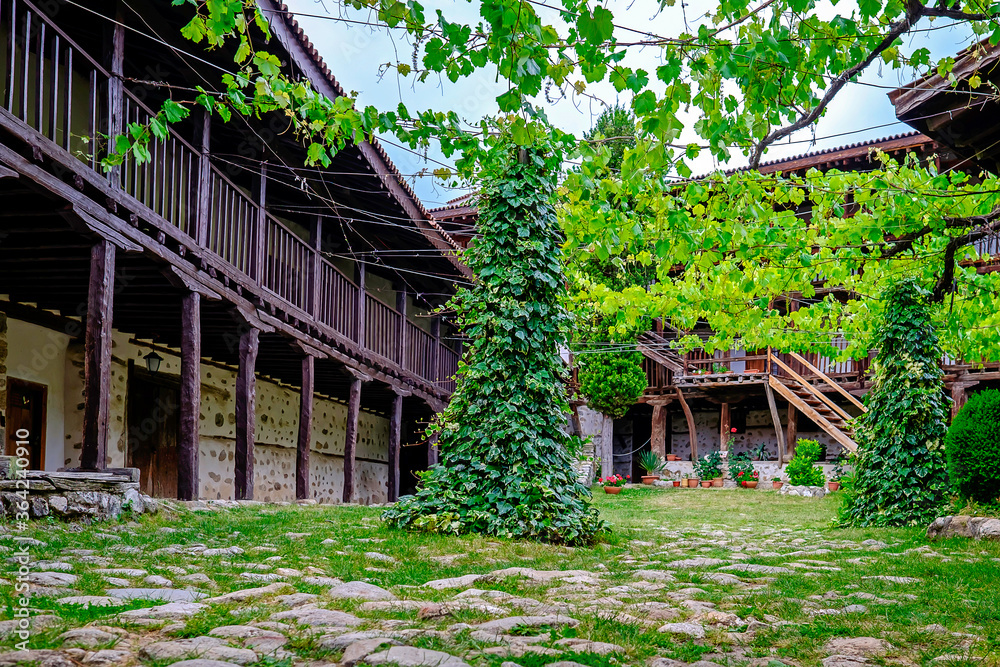 Cozy Courtyard of the Monastery in the Mountains 2 Cozy Courtyard of the Monastery in the Mountains 2