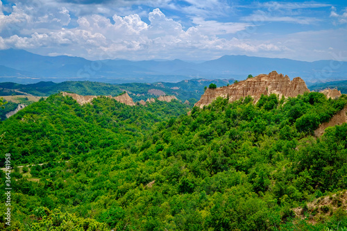 Panorama of Unique Sand Rocks in the Highlands 3