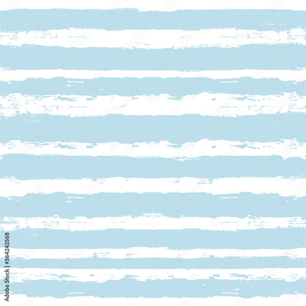 Hand drawn striped pattern, baby blue navy stripe seamless background, childish pastel brush strokes. vector grunge stripes, cute paintbrush line Hand drawn striped pattern, baby blue navy stripe seamless background, childish pastel brush strokes. vector grunge stripes, cute paintbrush line
