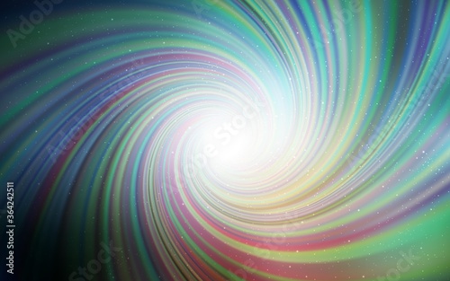 Light Blue, Red vector background with astronomical stars. Modern abstract illustration with Big Dipper stars. Best design for your ad, poster, banner.