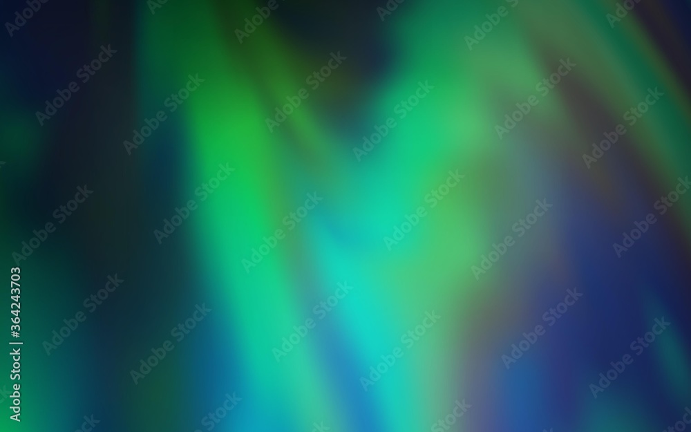 Light Green vector blurred template. An elegant bright illustration with gradient. Blurred design for your web site.