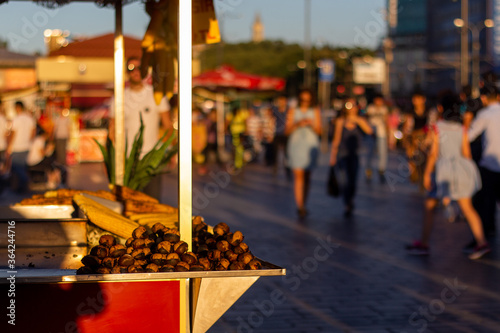 Chestnut seller Eminönü