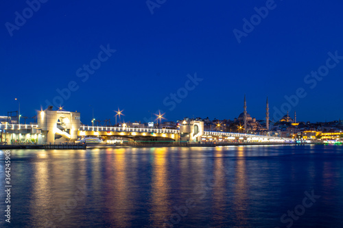 Galata Bridge and New Mosque