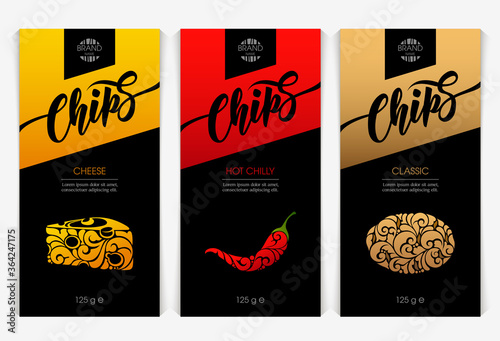 Vector set templates packaging chips
